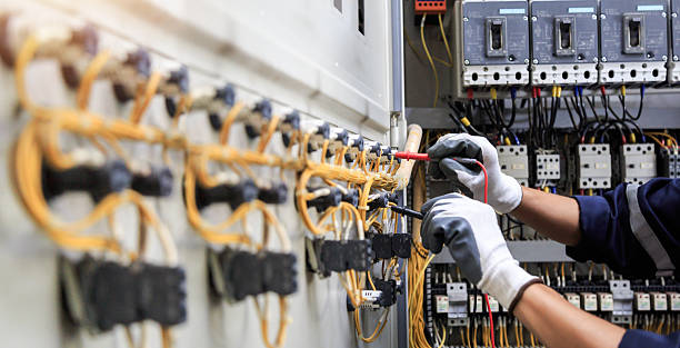 Professional Electrician technician working in St. Paris, OH